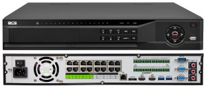 Rejestrator IP BCS-L-NVR1604-A-4K-16P 16 kanałowy PoE marki BCS Line