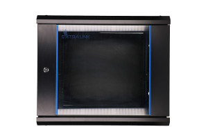 Extralink 9U 600x600 Czarna | Szafa rack | montowana na ścianie