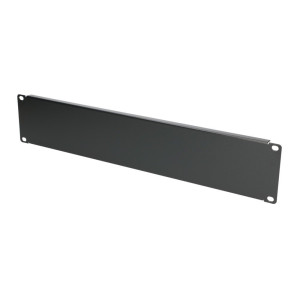 Extralink 2U 19" | Panel frontowy | Czarny