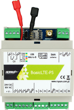 Moduł komunikacyjny Basic4G-PS-D4M ROPAM LTE 2G/4G, 17-20V/AC, 20-30V/DC