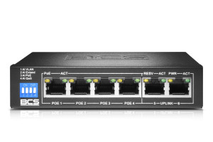BCS-B-SP0402 Switch PoE dla 4 kamer IP