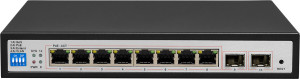 BCS-B-SP08G-2SFP Switch PoE dla 8 kamer IP