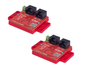 Ekstender zasięgu LAN+PoE ATTE zasięg do 800m ETH-ETH500-SET