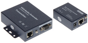 Extender VGA+AU/UTP