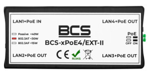 Extender BCS-xPoE4/EXT-II