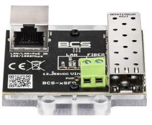Gigabitowy media konwerter Ethernet BCS-xSFP