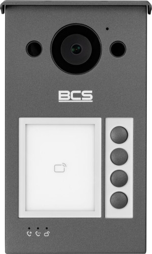 Panel wideodomofonowy IP BCS-PANX401G-2 4-abonentowy panel zewnętrzny
