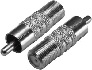 Przejście gniazdo F na wtyk cinch