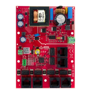Switch PoE 6 portowy ATTE ze zintegrowanym zasilaczem