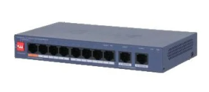 Switch PoE Dahua CS4010-8ET2GT-60 8x PoE 2x Uplink