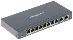 Switch POE DS-3E1310HP-EI 8-PORTOWY Hikvision