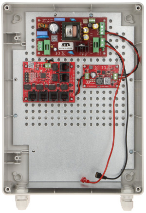 Switch poe z zasilaczem buforowym IPUPS-5-11-XL2 5-PORTOWY ATTE