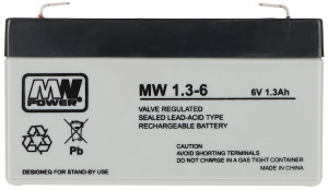 Akumulator 6V/1.3AH-MW