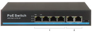 Switch POE GTX-A1-06-42 4-PORTOWY