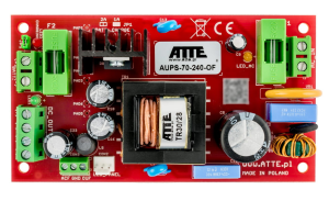 Zasilacz buforowy SMPS 24V 3A 72W ATTE AUPS-70-240-OF