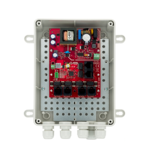Zestaw do 5 kamer IP ATTE switch PoE 5P + 1UP Obudowa ABOX-M2