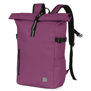 James Hawk Rolltop Backpack | Praktyczny plecak typu Rolltop na laptopa i tablet oraz przedmioty osobiste, wodoodporny z kieszenią RFID