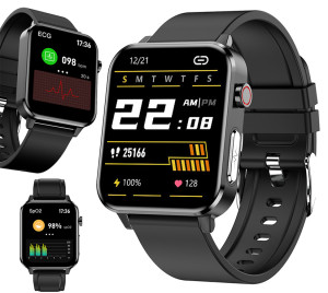 ZEGAREK KARDIOWATCH E86 EKG ZABURZENIA RYTMU PL MENU
