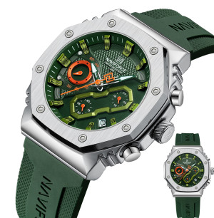ZEGAREK MĘSKI NAVIFORCE NF8035 CHRONOGRAF DATOWNIK NEOBRITE