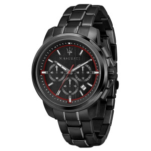 ZEGAREK MĘSKI MASERATI SUCCESSO R8873621014 CZARNY ORYGINALNY GW24 + BOX