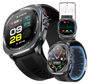 ZEGAREK KARDIOWATCH POMPOWANY CIŚNIENIOMIERZ EKG PPG CUKIER KREW BMI ROZMOWY J.POLSKI