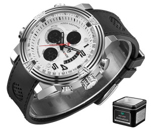 Zegarek męski WEiDE WH5209 LCD+ANALOG 10.MODELI