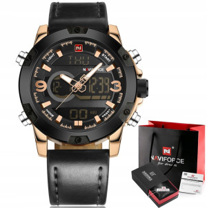 ZEGAREK MĘSKI NAVIFORCE NF9097 ELEGANT SKÓRA