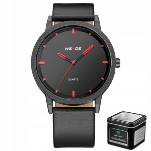 KLASYCZNY Zegarek WEiDE WD001 ELEGANT Skóra