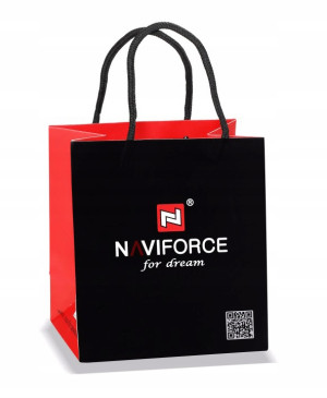 NAVIFORCE Oryginalna TOREBKA na PREZENT Zegarek