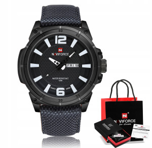 ZEGAREK MĘSKI NAVIFORCE NF9099 ARMY PASEK NYLON