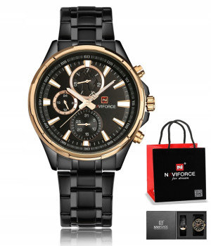 ZEGAREK MĘSKI NAVIFORCE NF9089 2w1 BRANSOLETA+PASEK