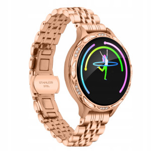 ZEGAREK DAMSKI SMARTWATCH M9 WAGS PULSOMETR CYKL PL