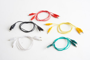 Przewody ze złączami krokodylkowymi, kpl. 10