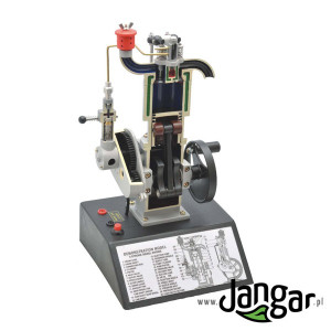 Model silnika diesla (czterosuwowego)