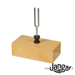 Kamerton z pudłem rezonansowym