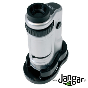 Mikroskop ręczny led ze stolikiem, 20x-40x