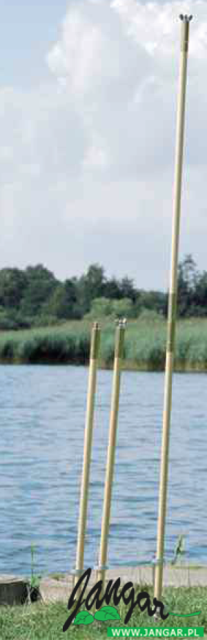 Drążek 95 cm, drewniany + przedłużka 95 cm