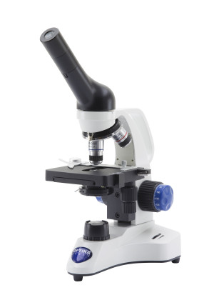 Mikroskop szkolny 400x led z akumulatorami