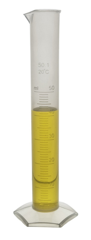 Cylinder miarowy pp, 50 ml - pakiet 10
