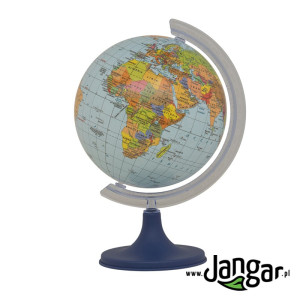 Globus polityczny, średnica 11 cm