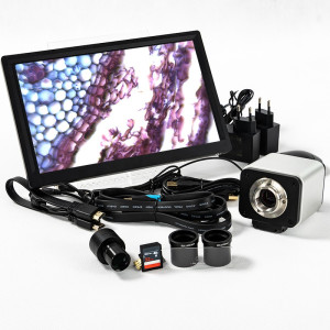 Kamera mikroskopowa uhd-4k lite z ekranem hd 11.6"