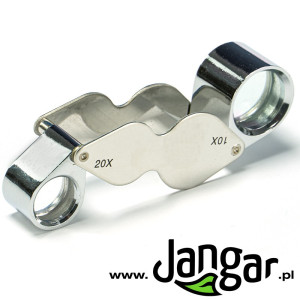Lupa wysuwana okularowa 10x/20x