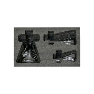 Zestaw w piance: 3 kolby stożkowe boro (100,250,500 ml)