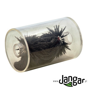 Walec z opiłkami i magnesem ii