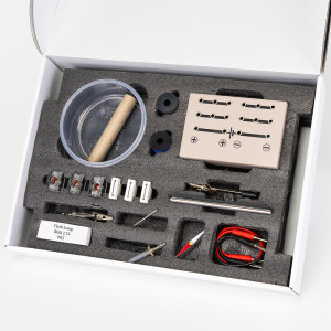 Eksperymenty uczniowskie fizyka, zestaw 1 - elektryczność (c-box)
