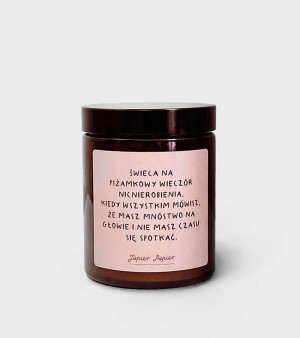 Świeca sojowa - Na wieczór nicnierobienia - 180 ml