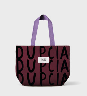 Bawełniana torba XL - Dupcia Dupcia Dupcia