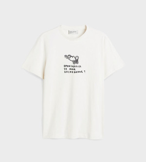 Koszulka bawełniana (t-shirt) - Oporządzisz ze mną gospodarkę - M