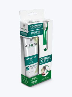 Dental Care Kit żel do mycia zębów dla psa Vets Best - Żel