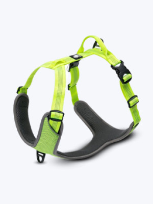 Szelki guard dla psa Truelove Lumen żółty - XL